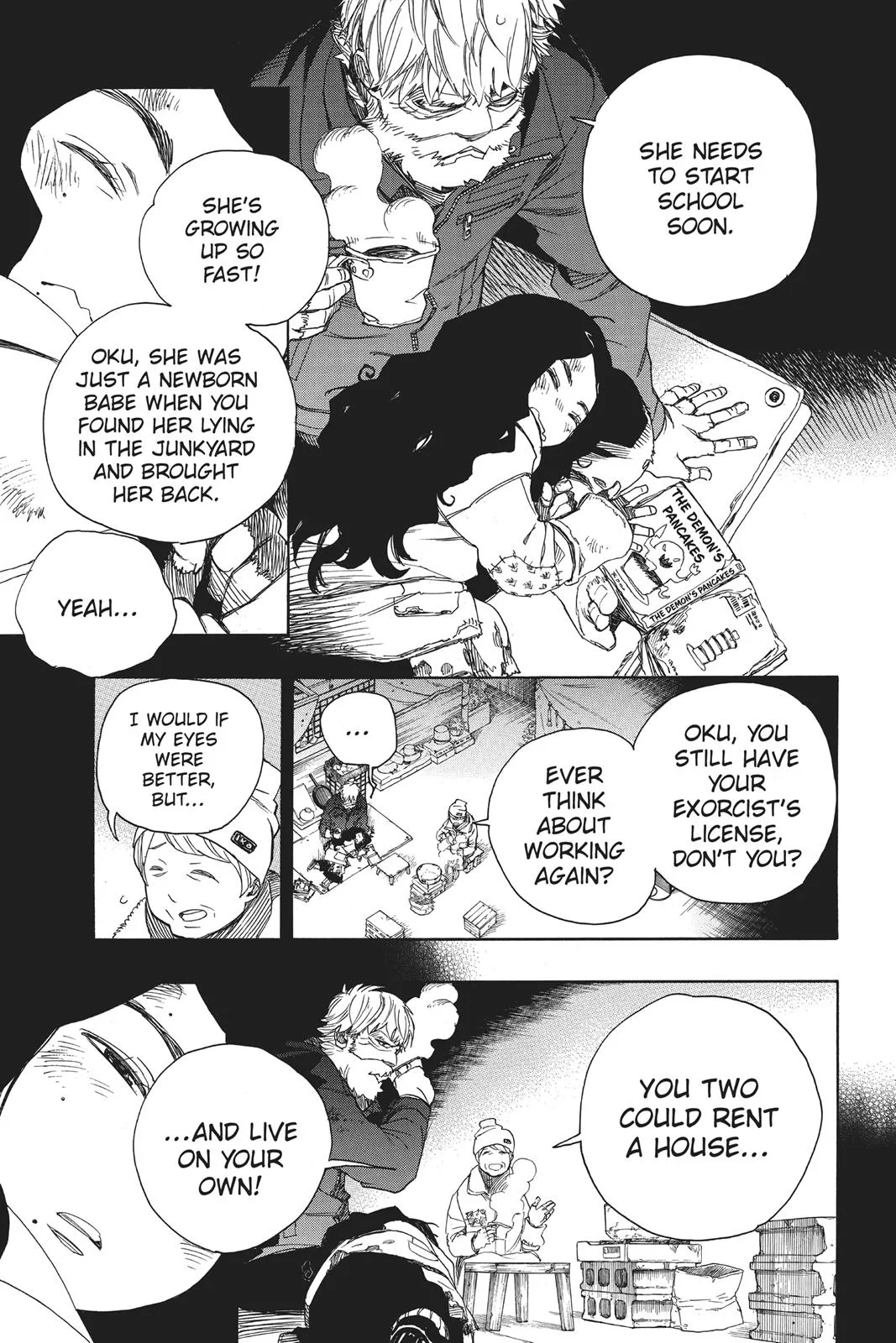 Blue Exorcist, chapter 100, page 11