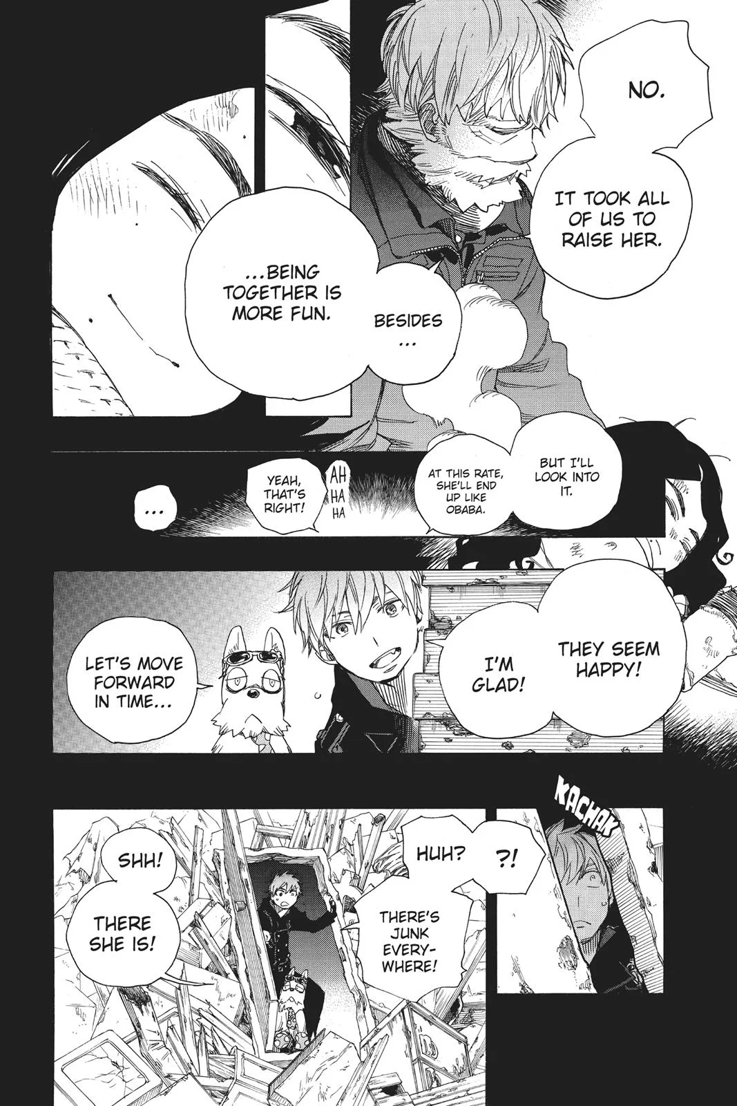 Blue Exorcist, chapter 100, page 12