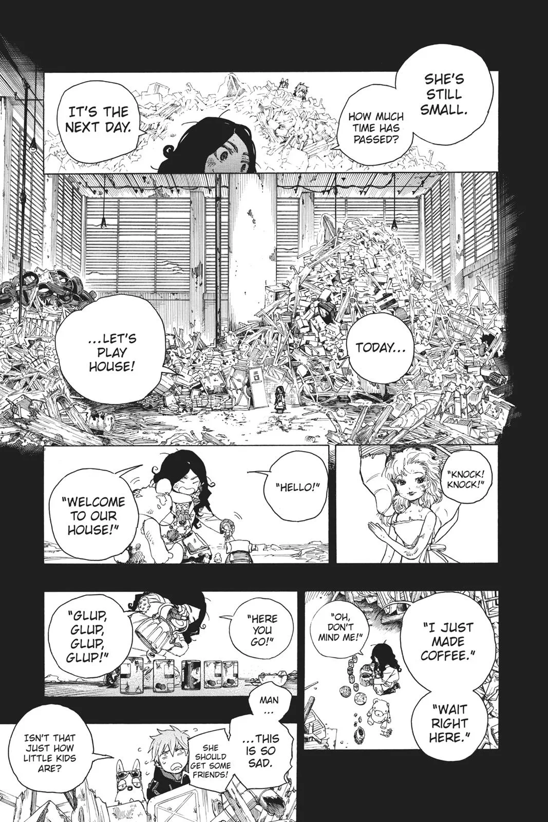 Blue Exorcist, chapter 100, page 13