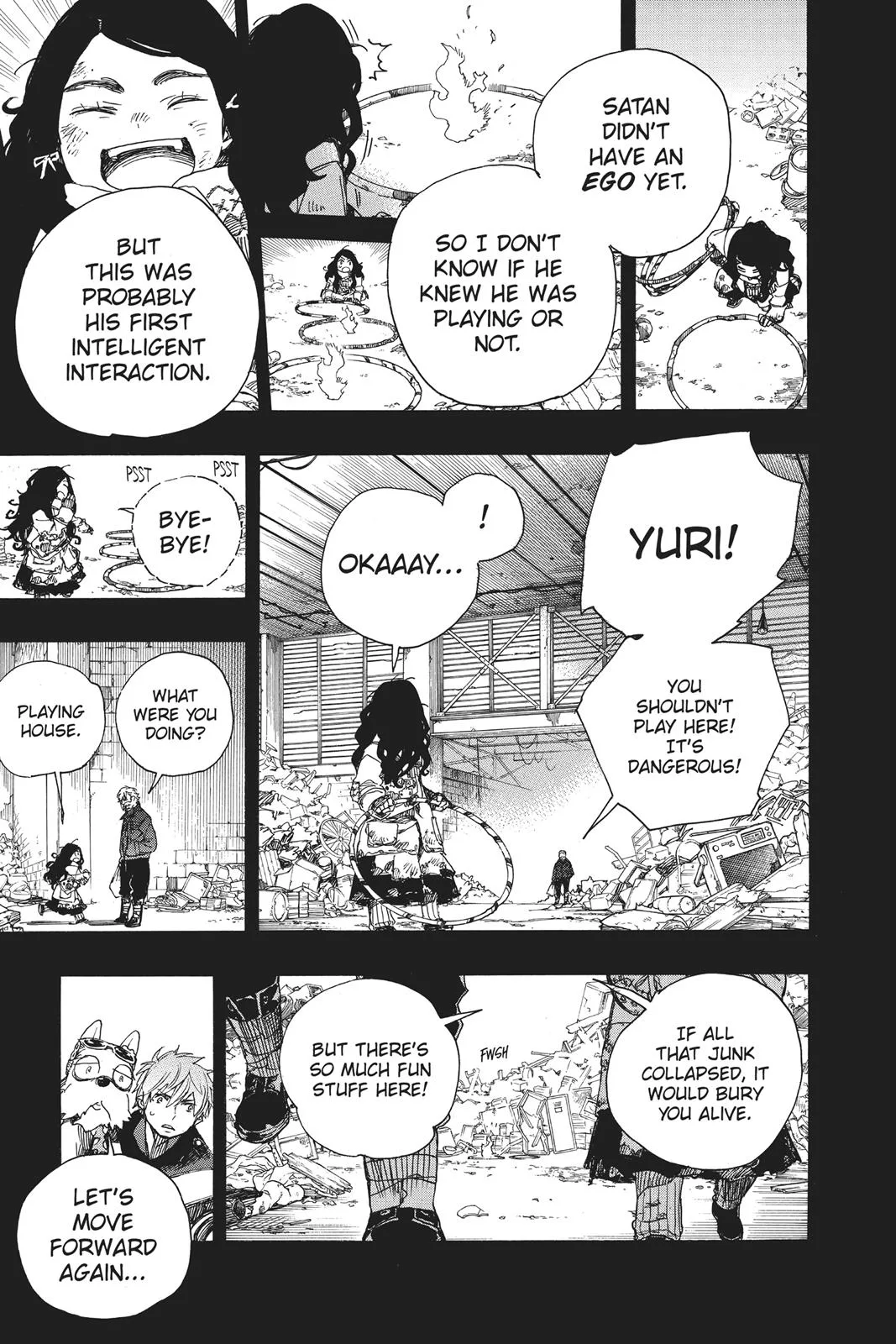 Blue Exorcist, chapter 100, page 17