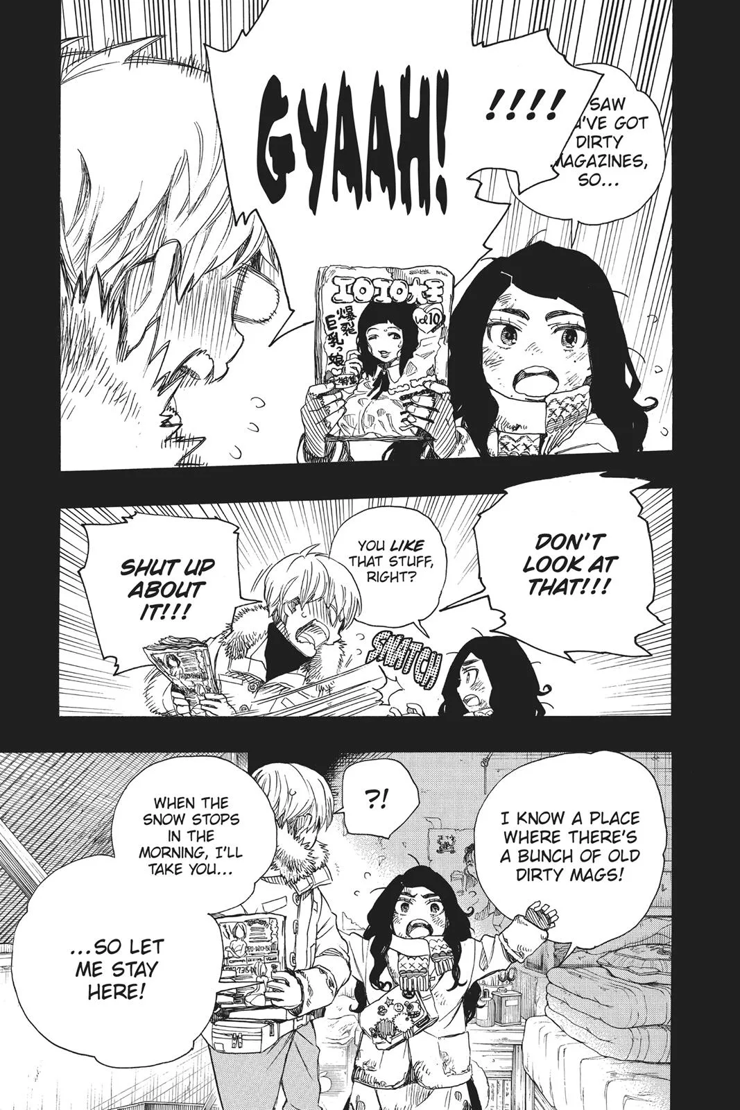 Blue Exorcist, chapter 100, page 27