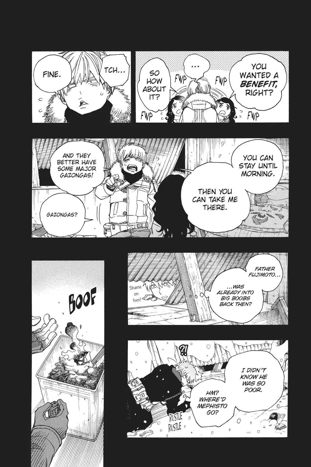 Blue Exorcist, chapter 100, page 28