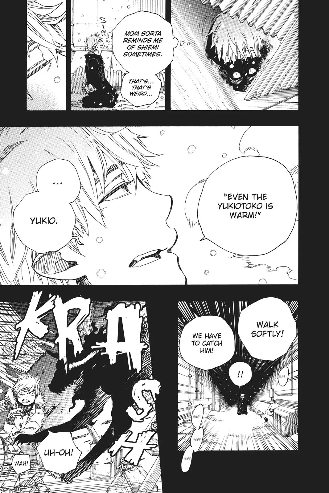 Blue Exorcist, chapter 100, page 31
