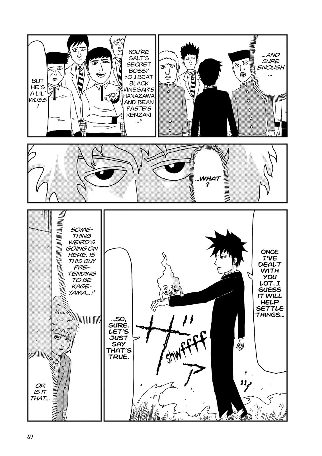 Mob Psycho 100, chapter 29, page 3