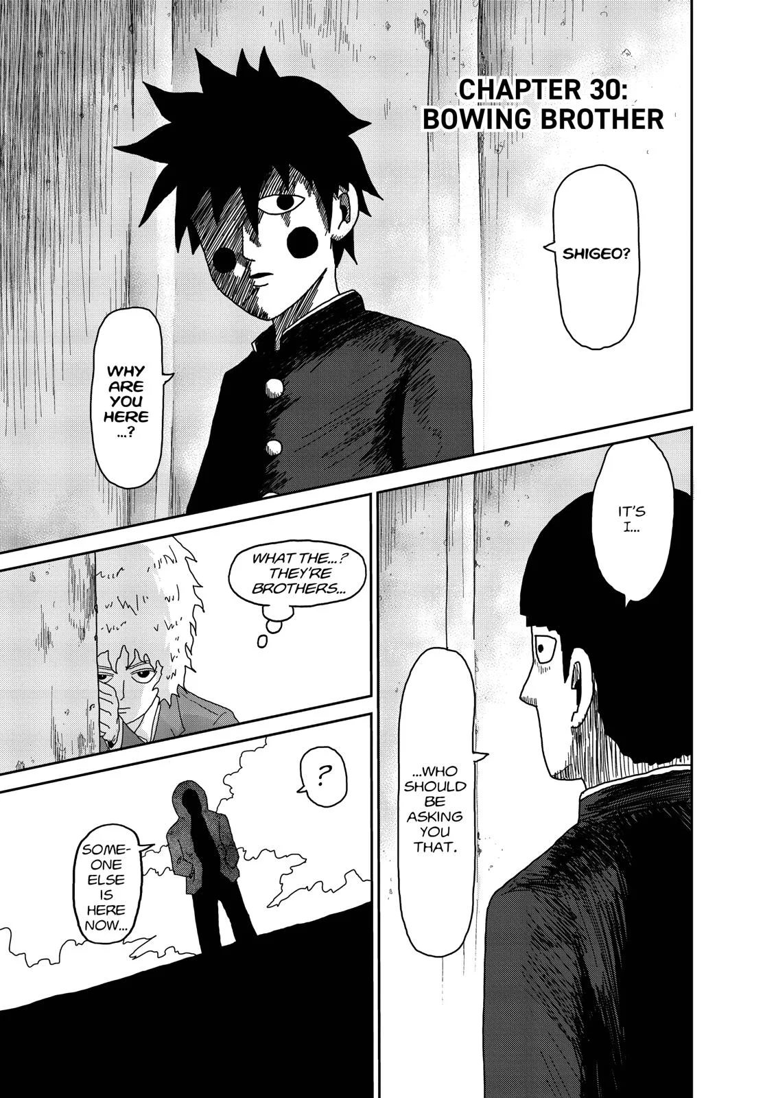 Mob Psycho 100, chapter 30, page 1