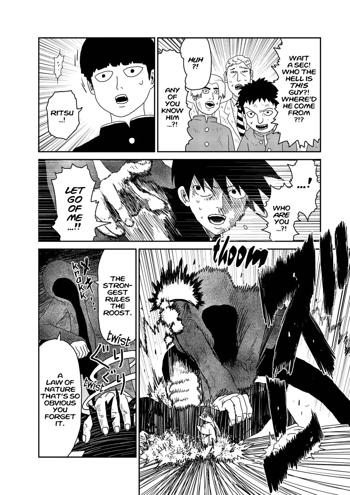 Mob Psycho 100, chapter 31, page 8