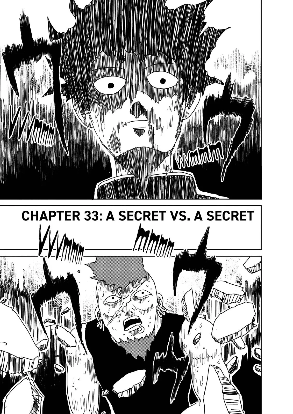Mob Psycho 100, chapter 33, page 1
