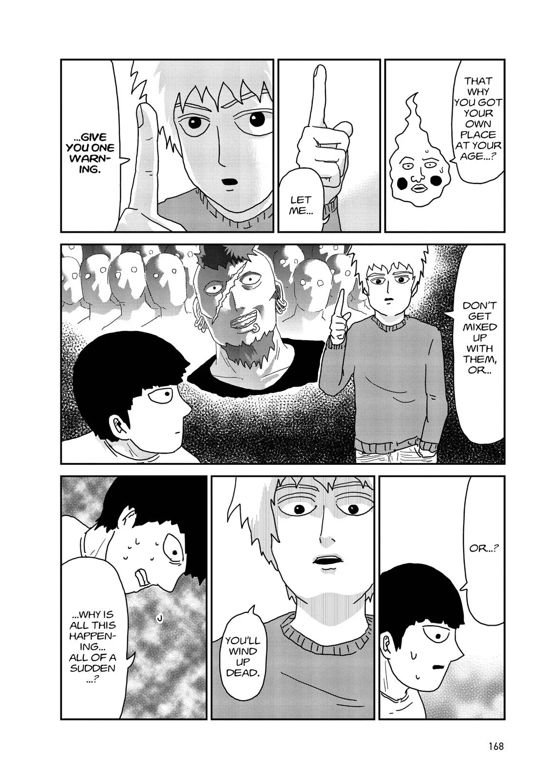 Mob Psycho 100, chapter 34, page 4