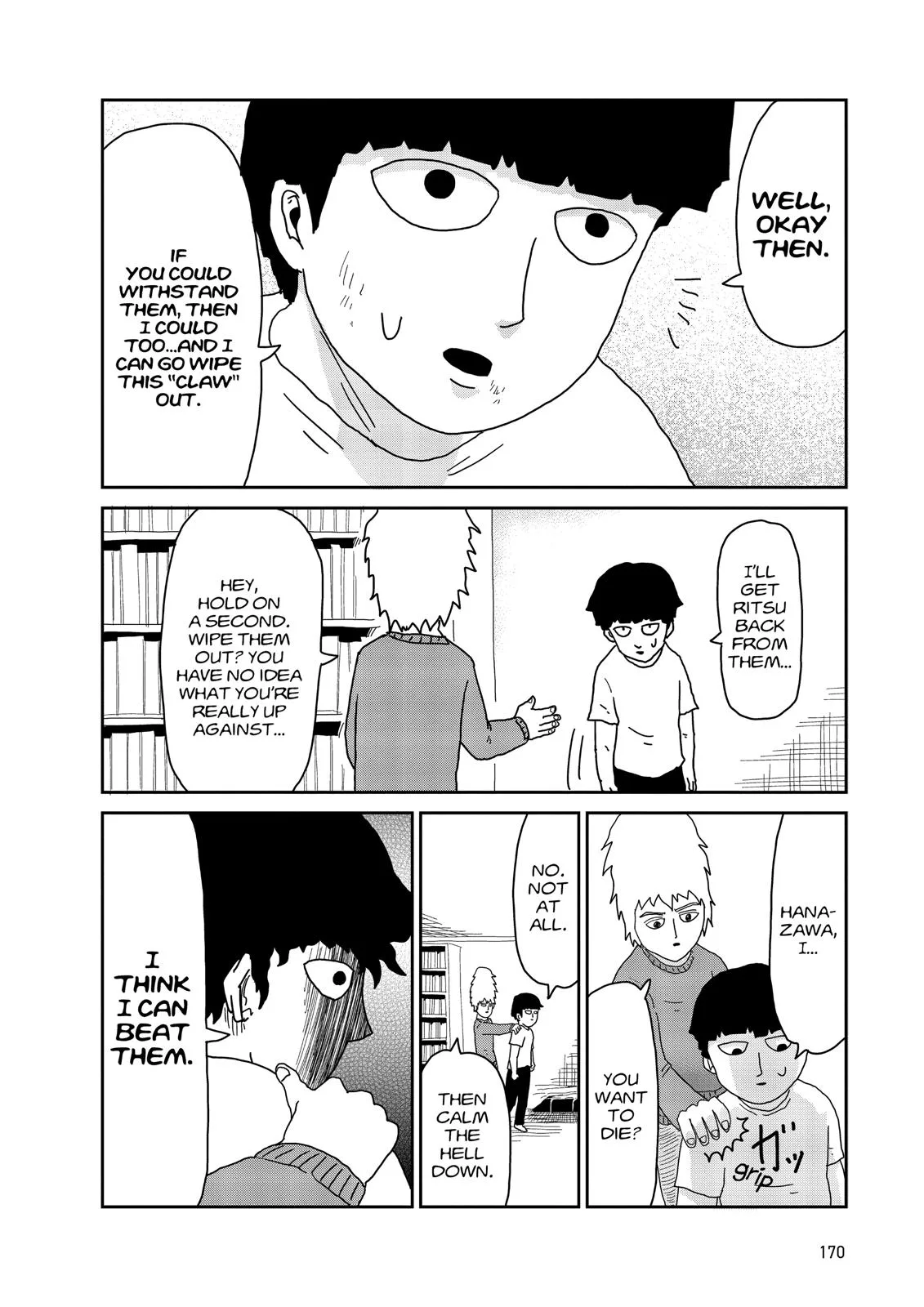 Mob Psycho 100, chapter 34, page 6