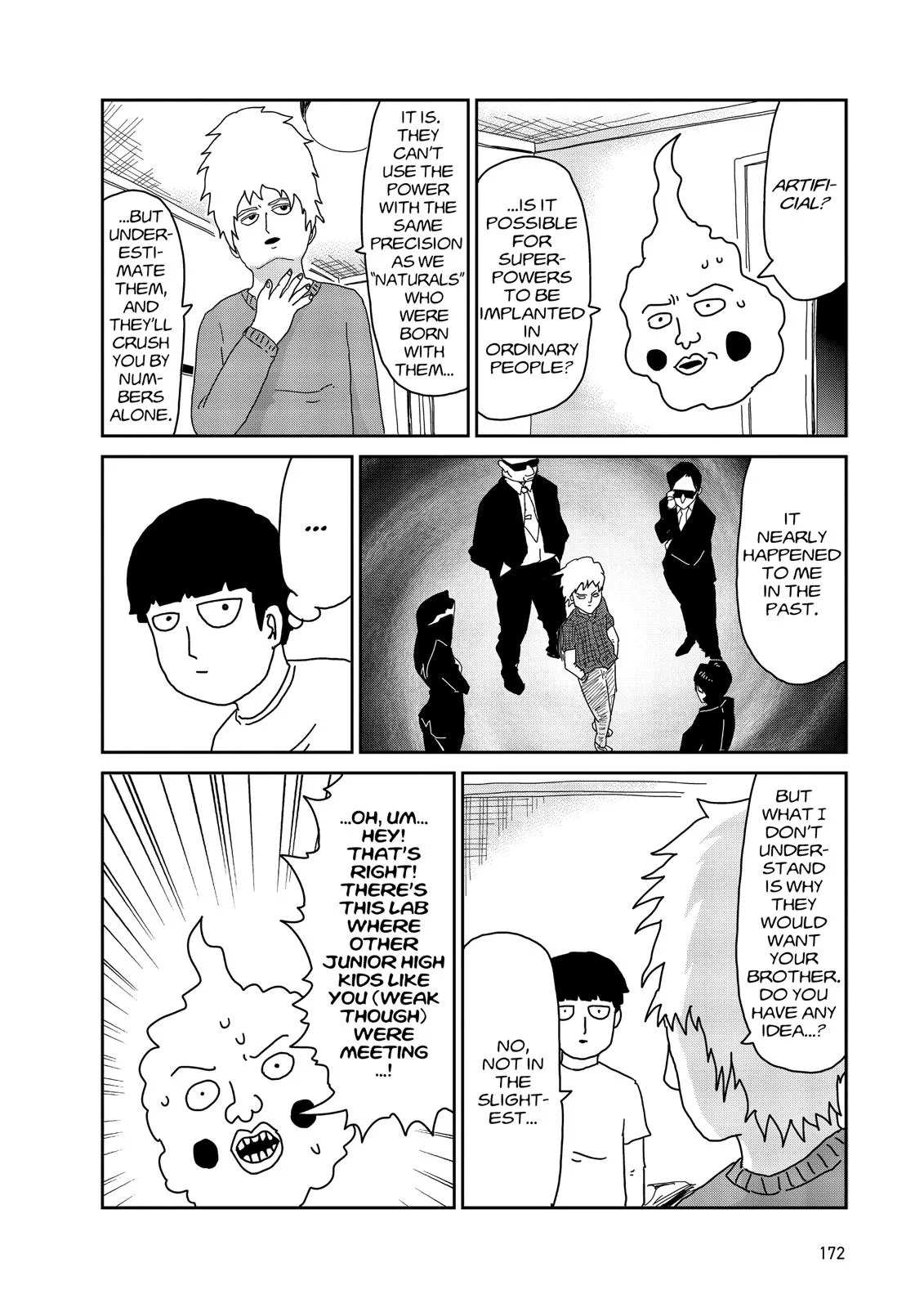 Mob Psycho 100, chapter 34, page 8