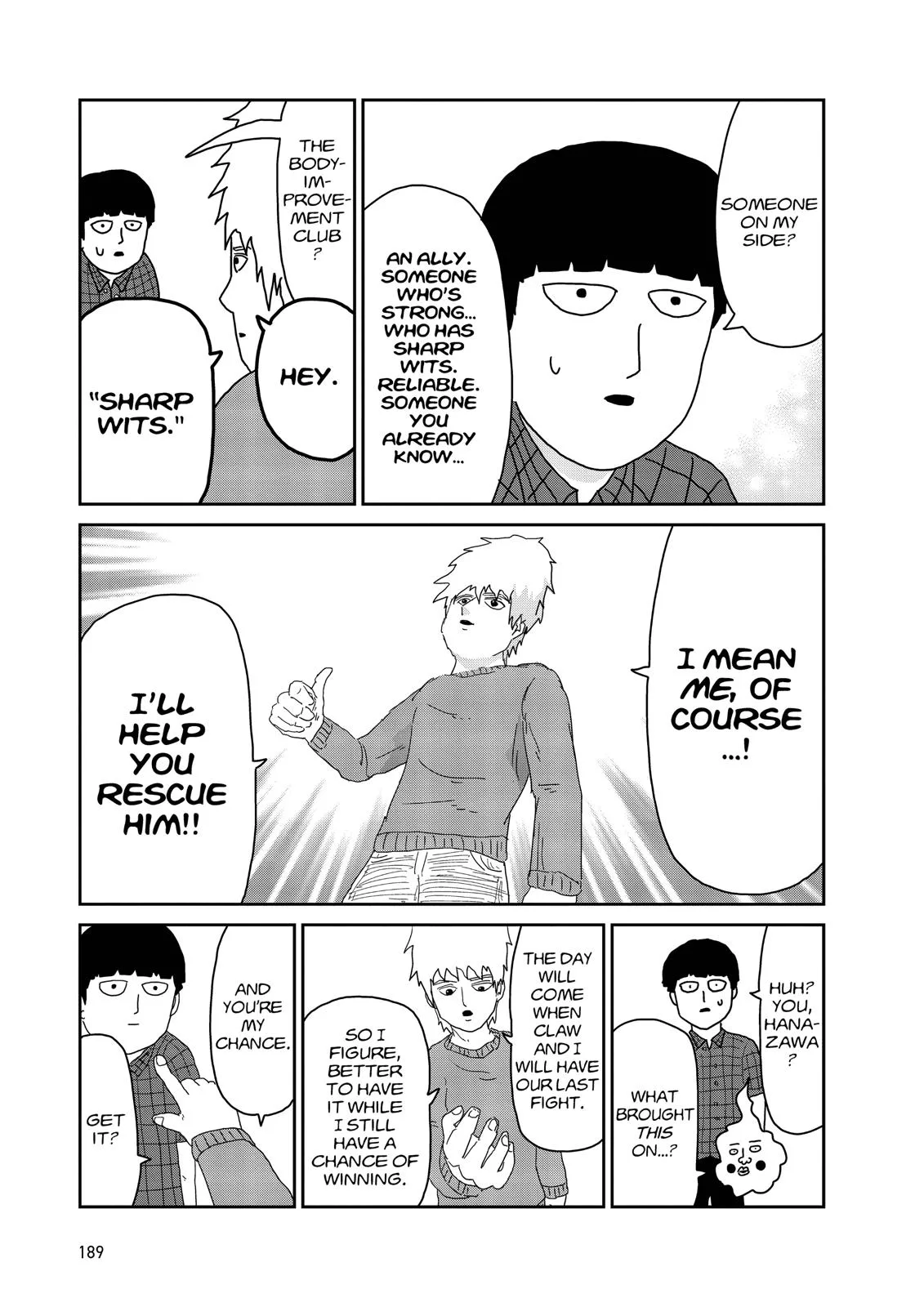 Mob Psycho 100, chapter 34, page 25
