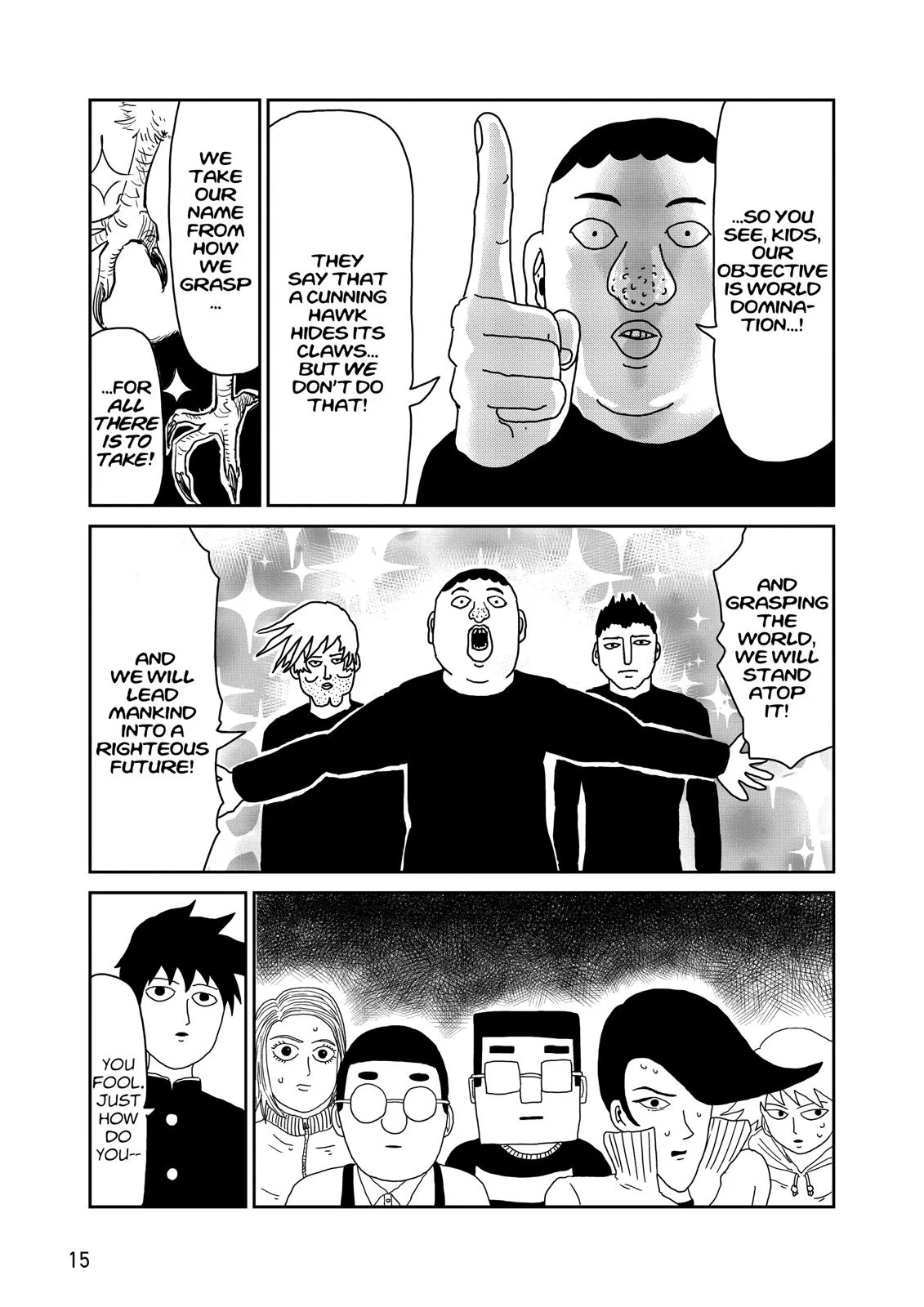 Mob Psycho 100, chapter 35, page 16