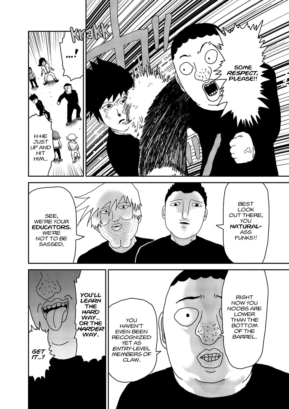 Mob Psycho 100, chapter 35, page 17