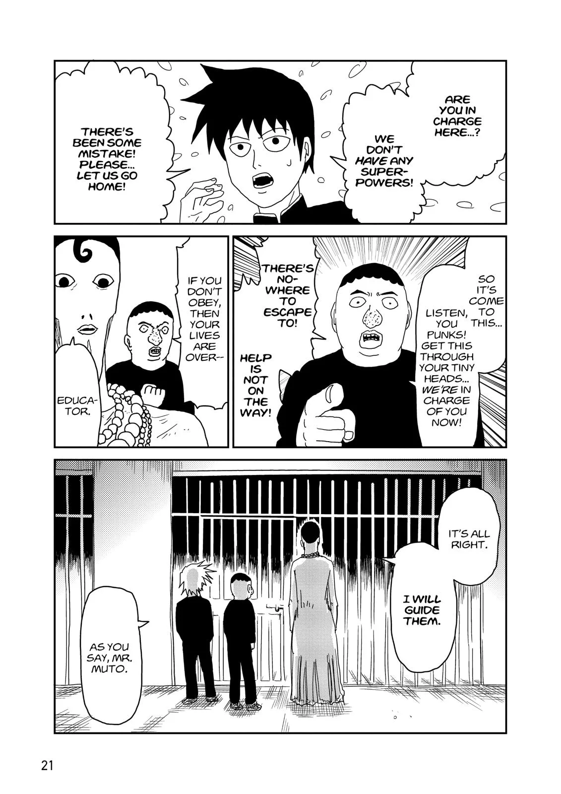 Mob Psycho 100, chapter 36, page 3
