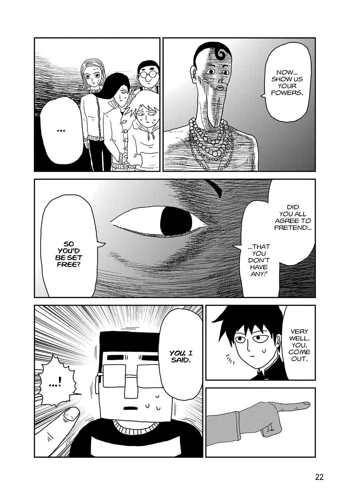 Mob Psycho 100, chapter 36, page 4