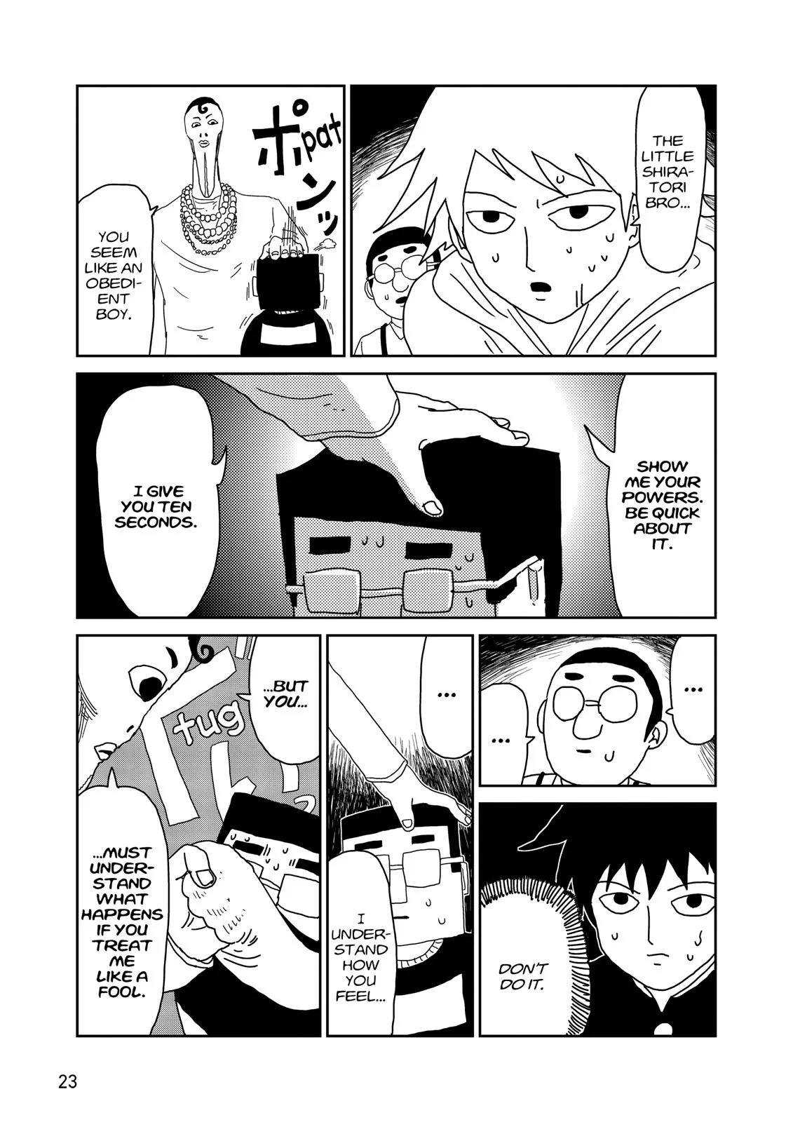 Mob Psycho 100, chapter 36, page 5