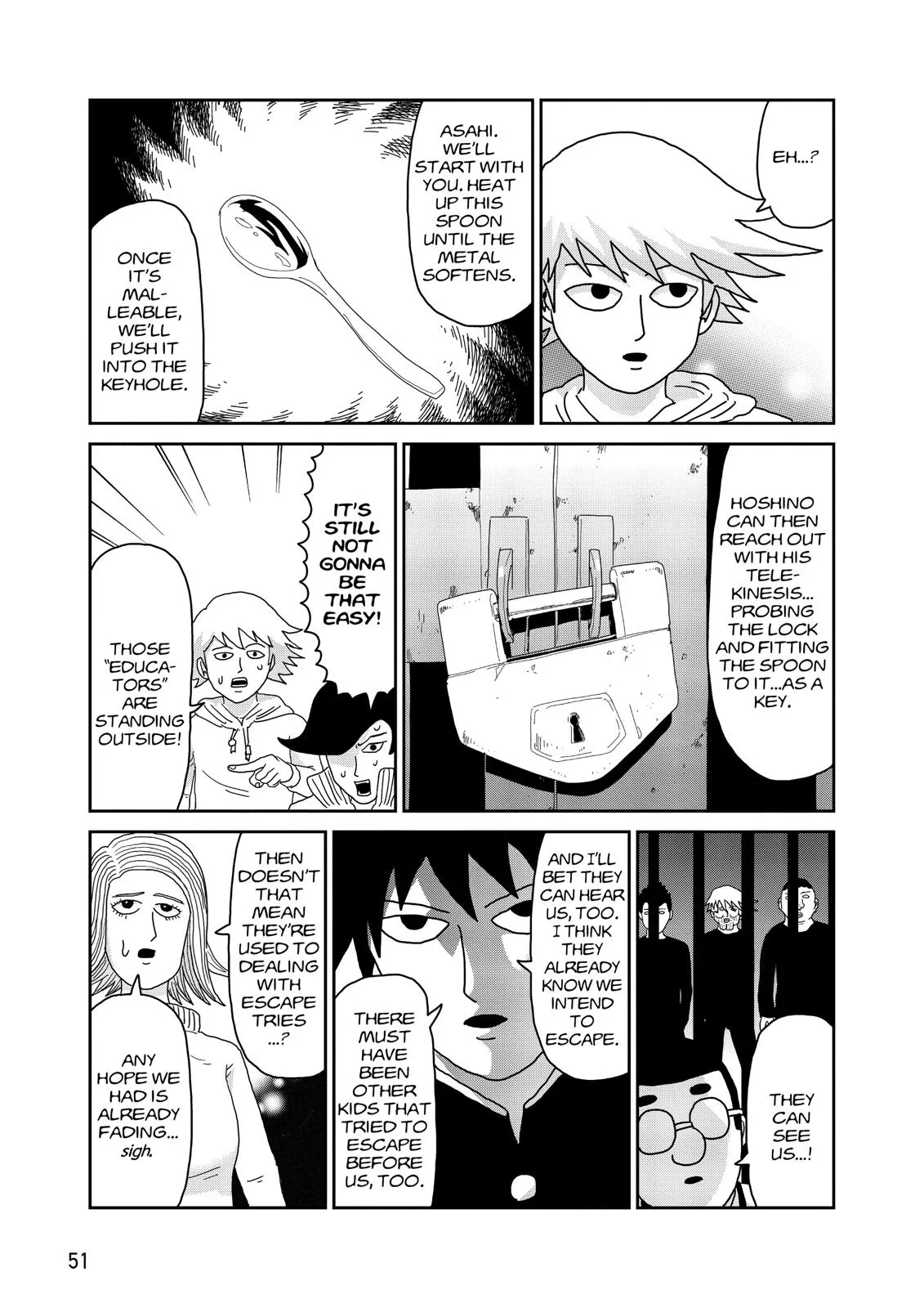 Mob Psycho 100, chapter 37, page 9