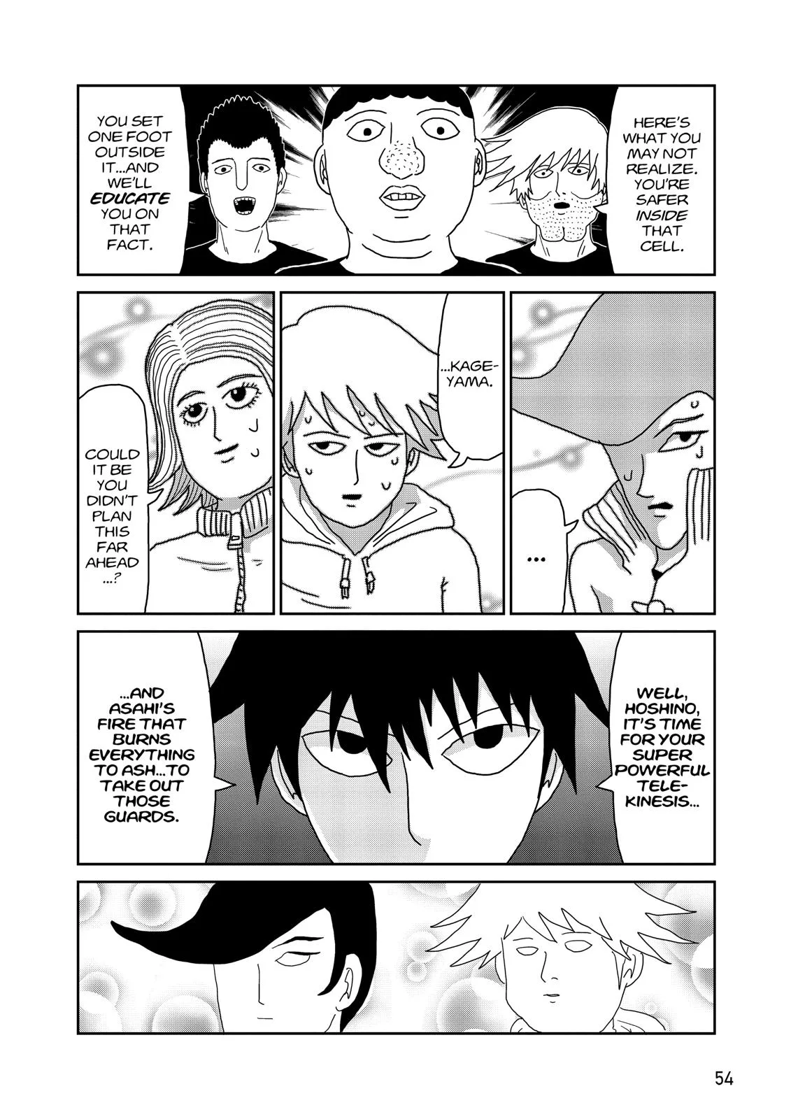 Mob Psycho 100, chapter 37, page 12