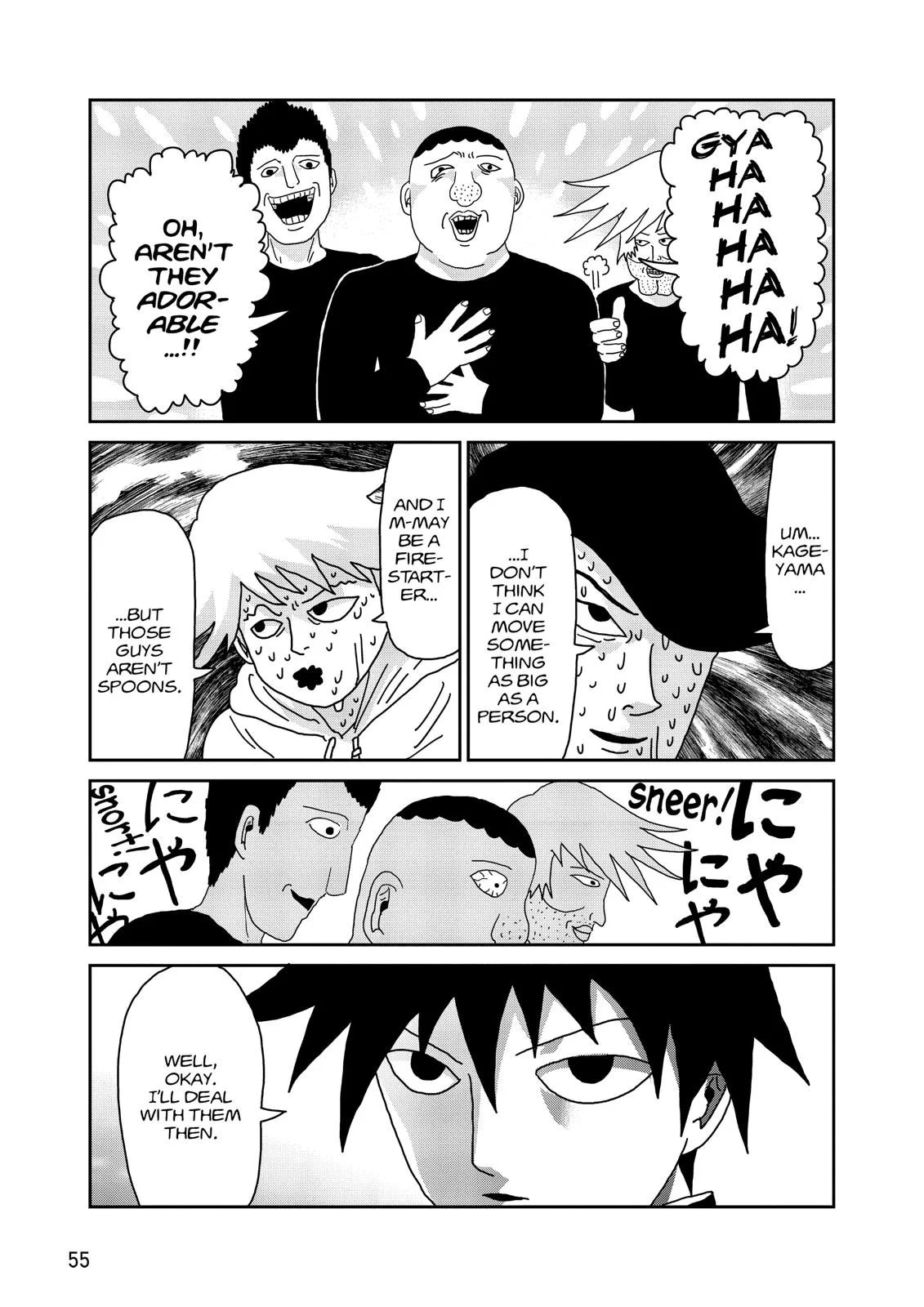 Mob Psycho 100, chapter 37, page 13