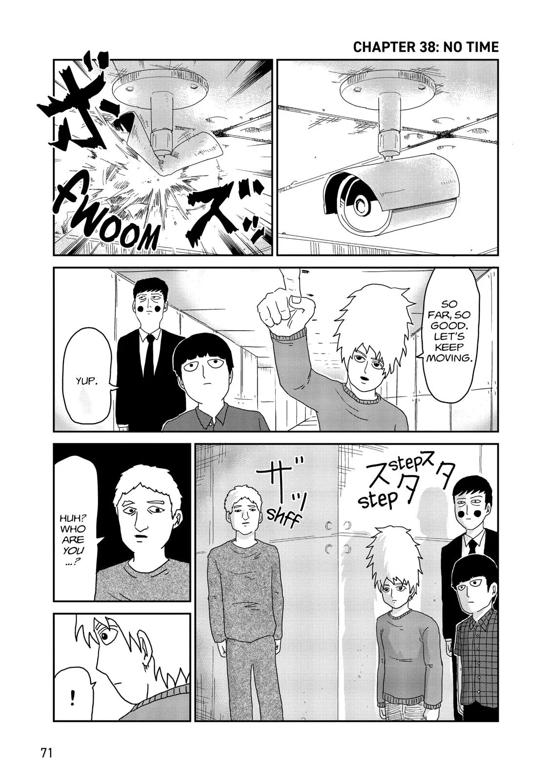 Mob Psycho 100, chapter 38, page 1