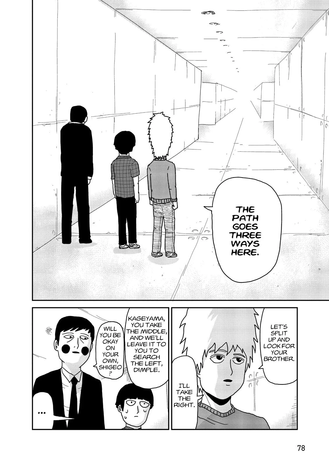 Mob Psycho 100, chapter 38, page 8