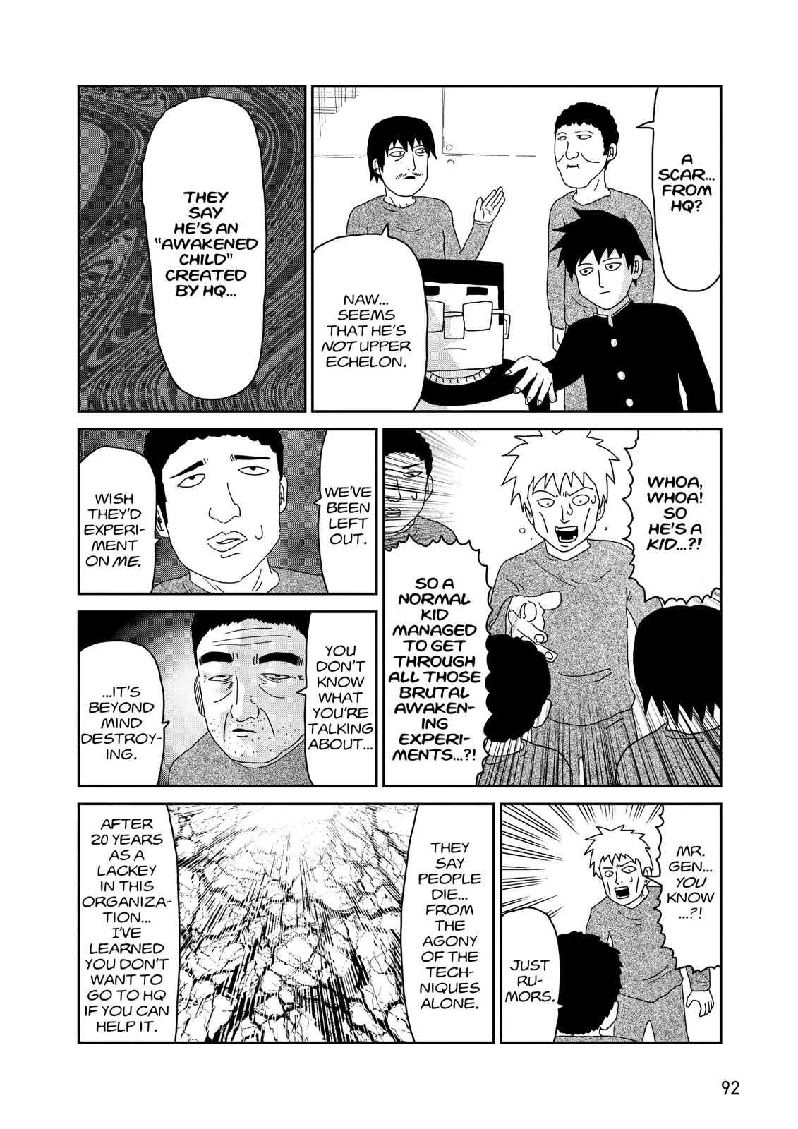 Mob Psycho 100, chapter 39, page 4