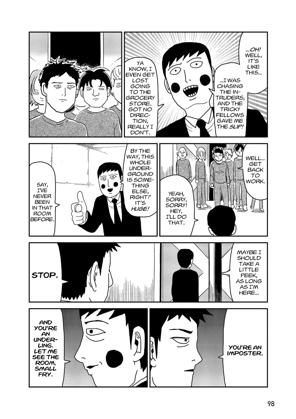 Mob Psycho 100, chapter 39, page 10