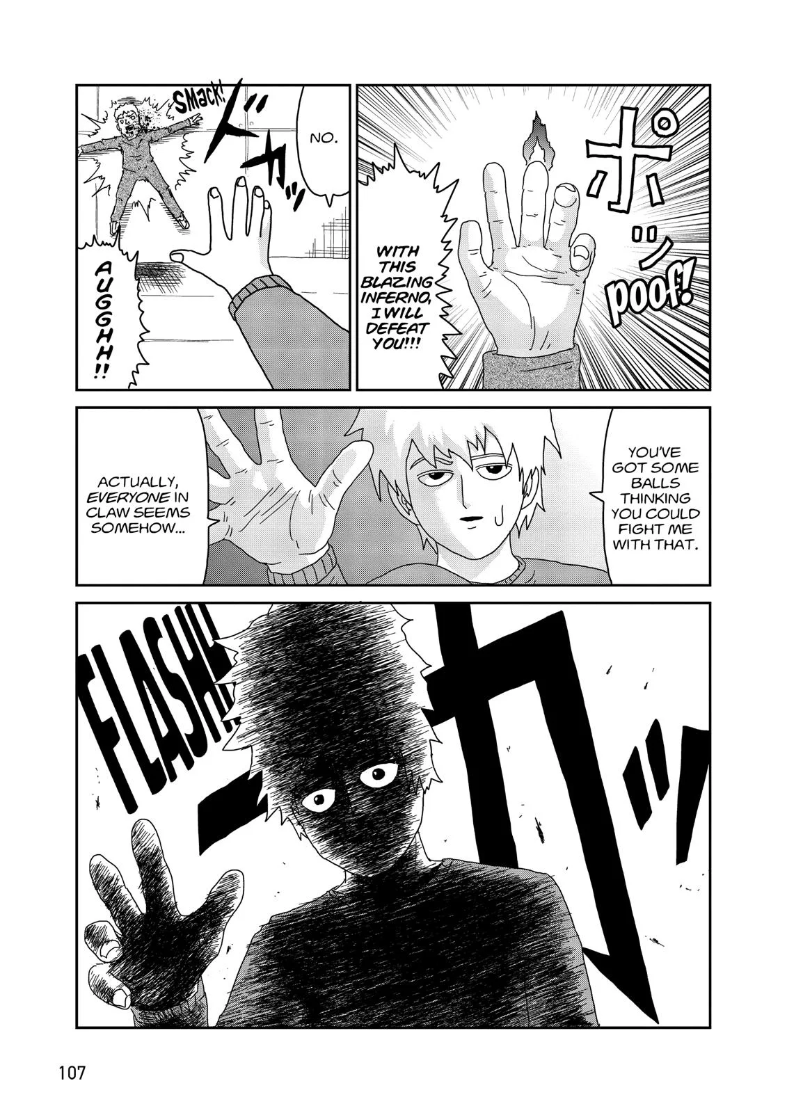 Mob Psycho 100, chapter 40, page 3