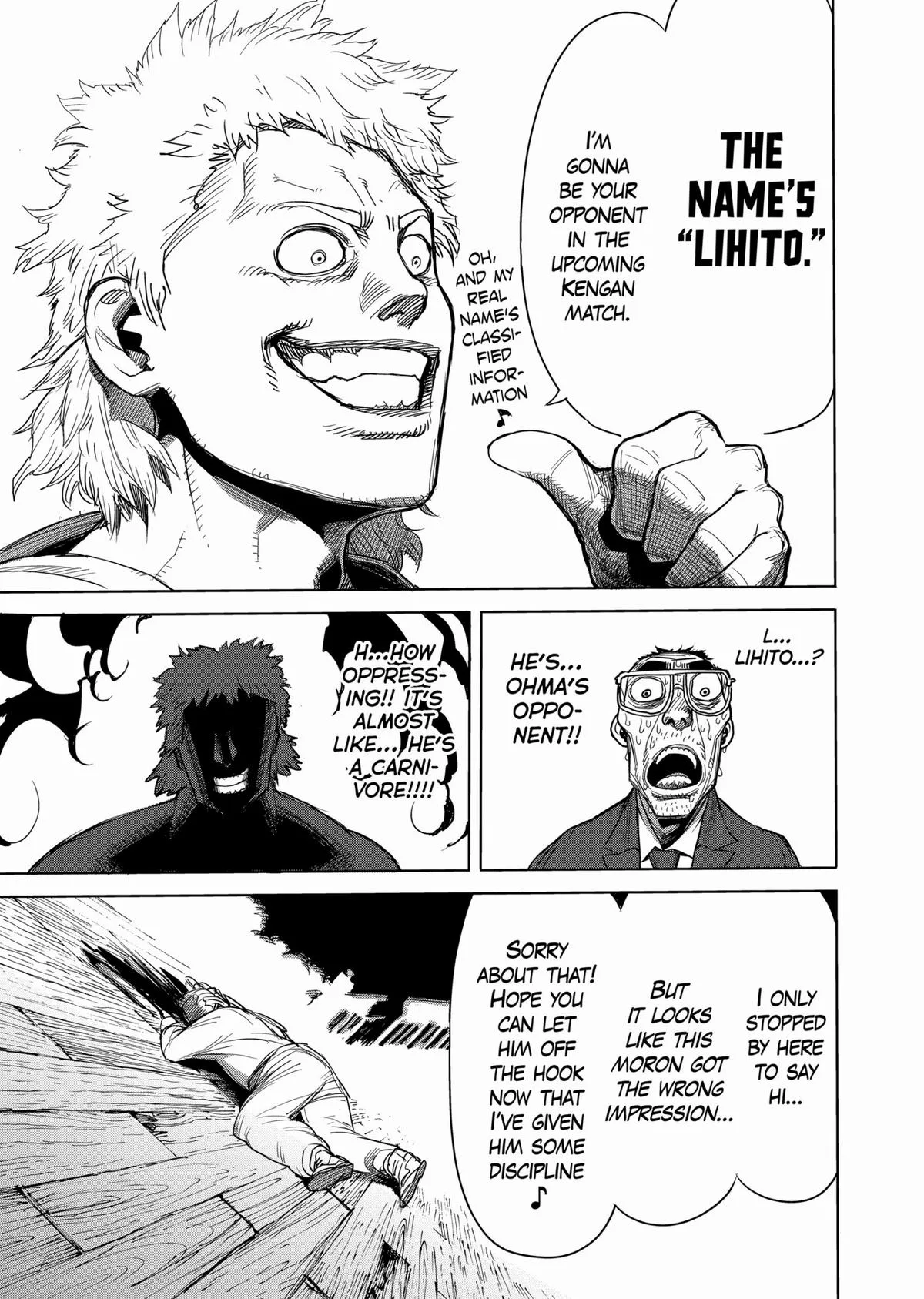 Kengan Ashura, chapter 3, page 35