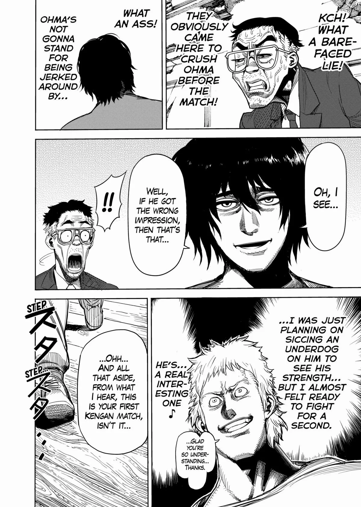 Kengan Ashura, chapter 3, page 36
