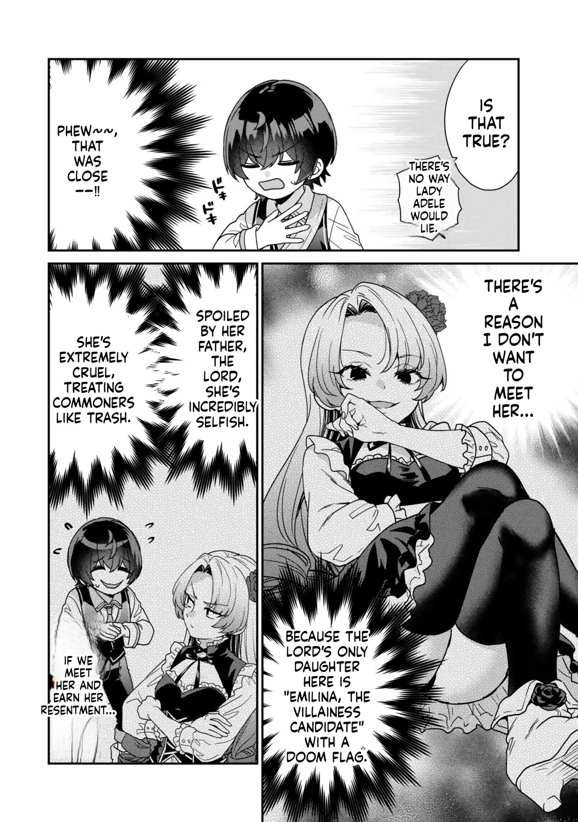 I Was Reincarnated as the Weakest Noble, So I Collected Some Villains., chapter 12, page 8