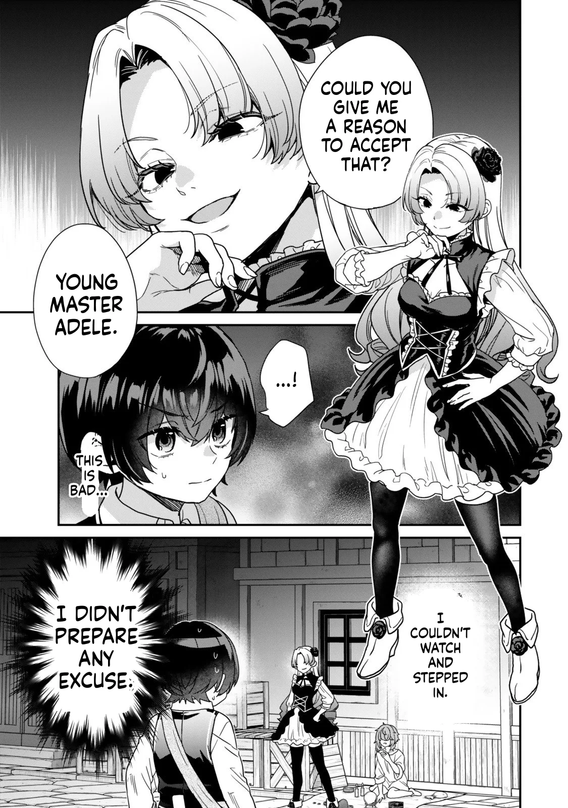 I Was Reincarnated as the Weakest Noble, So I Collected Some Villains., chapter 13, page 1