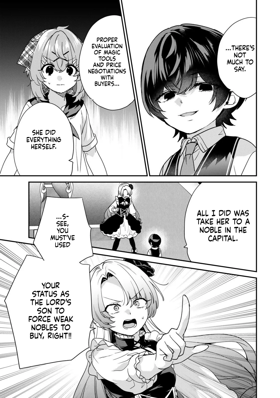 I Was Reincarnated as the Weakest Noble, So I Collected Some Villains., chapter 14, page 3