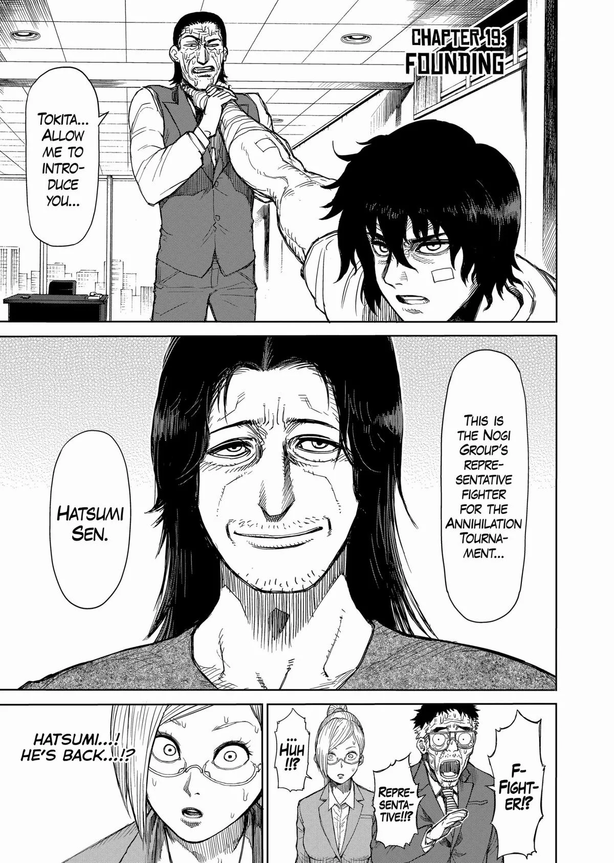 Kengan Ashura, chapter 19, page 1