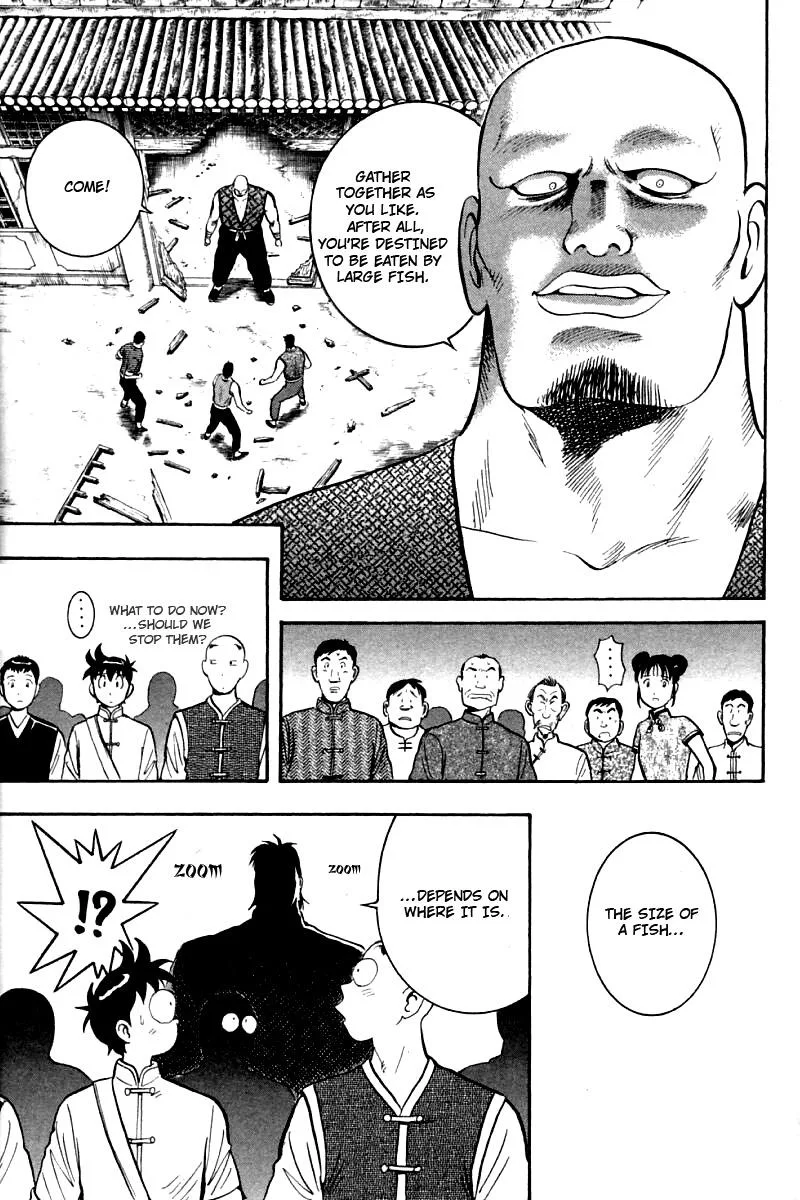 Shin Tekken Chinmi, chapter 56, page 17