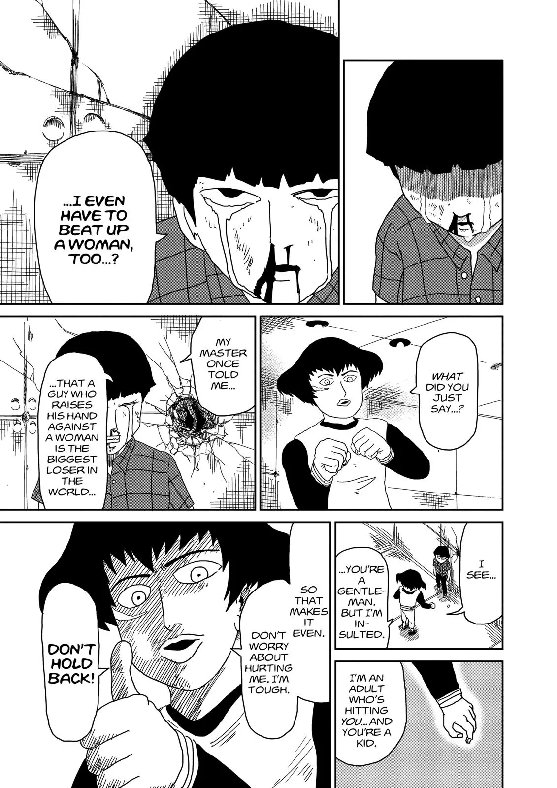 Mob Psycho 100, chapter 42, page 9