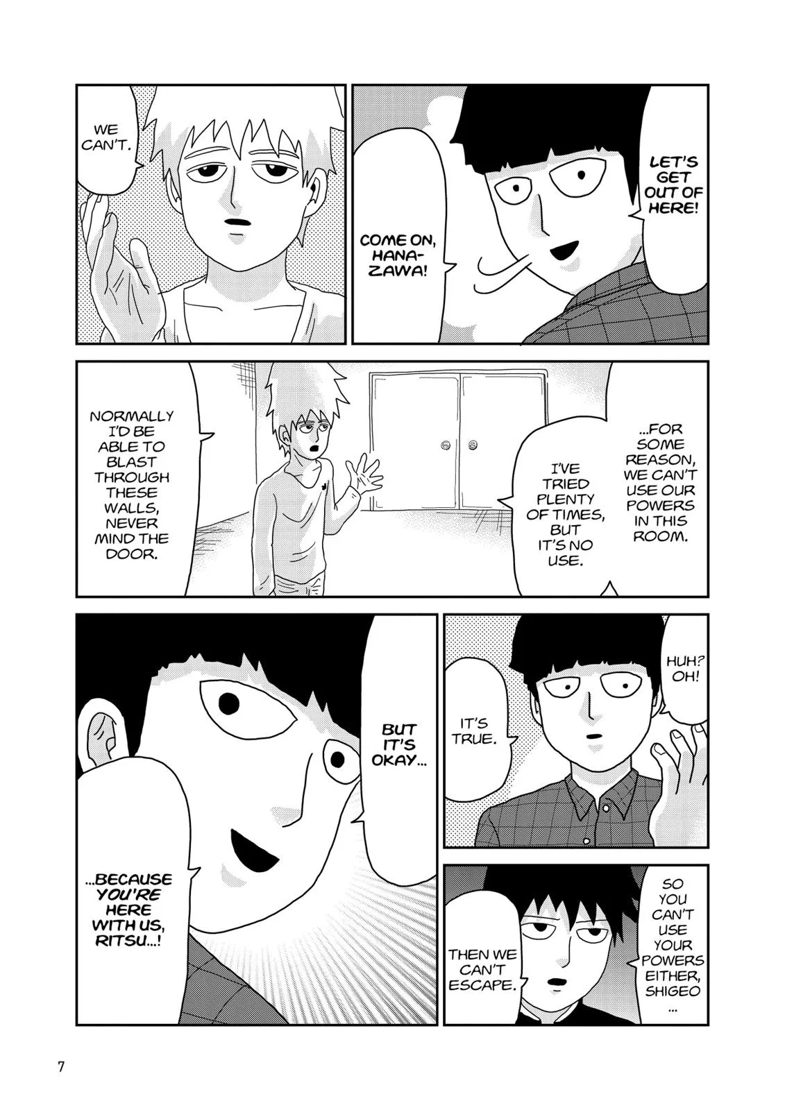 Mob Psycho 100, chapter 44, page 8