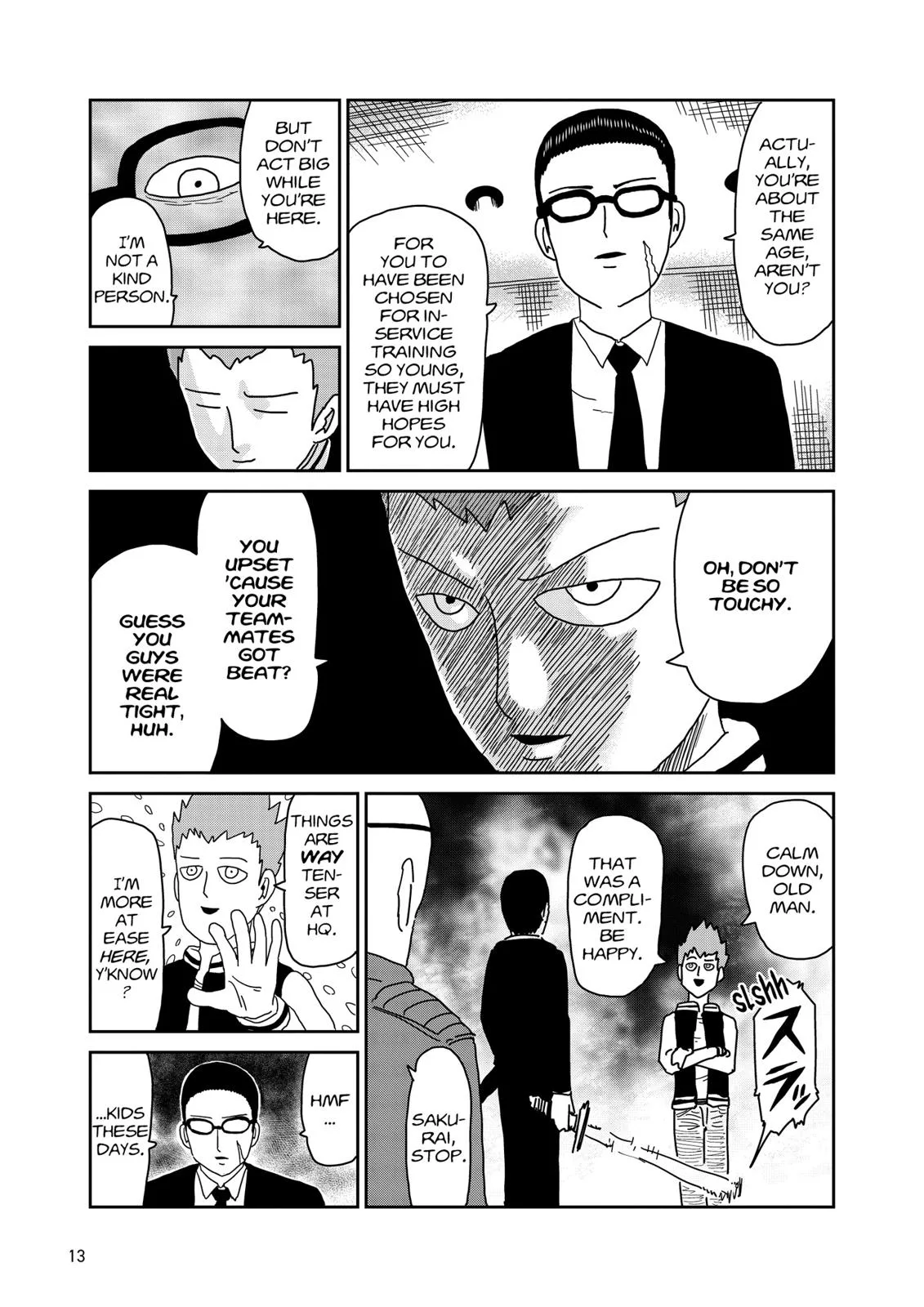 Mob Psycho 100, chapter 44, page 14