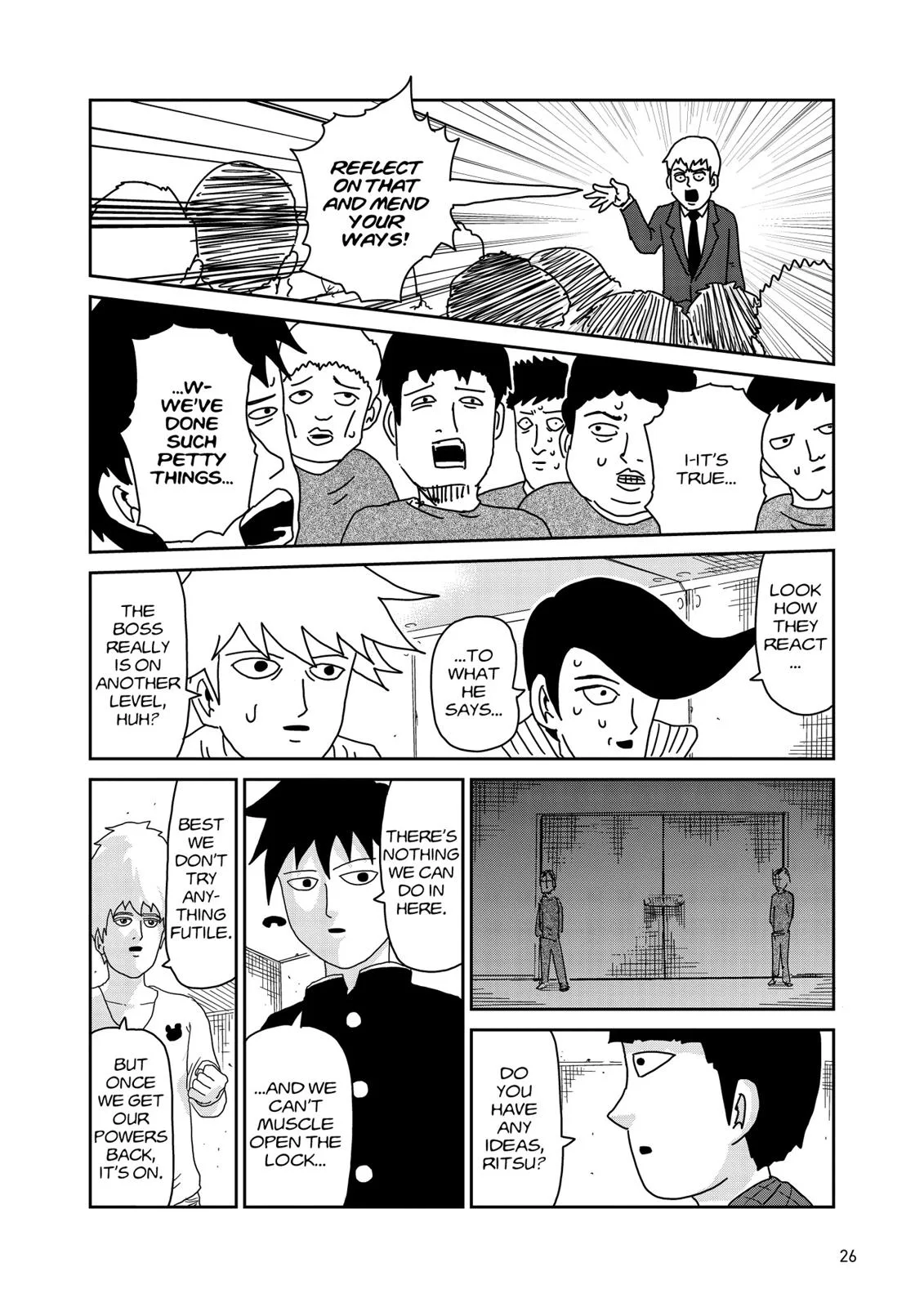 Mob Psycho 100, chapter 45, page 6