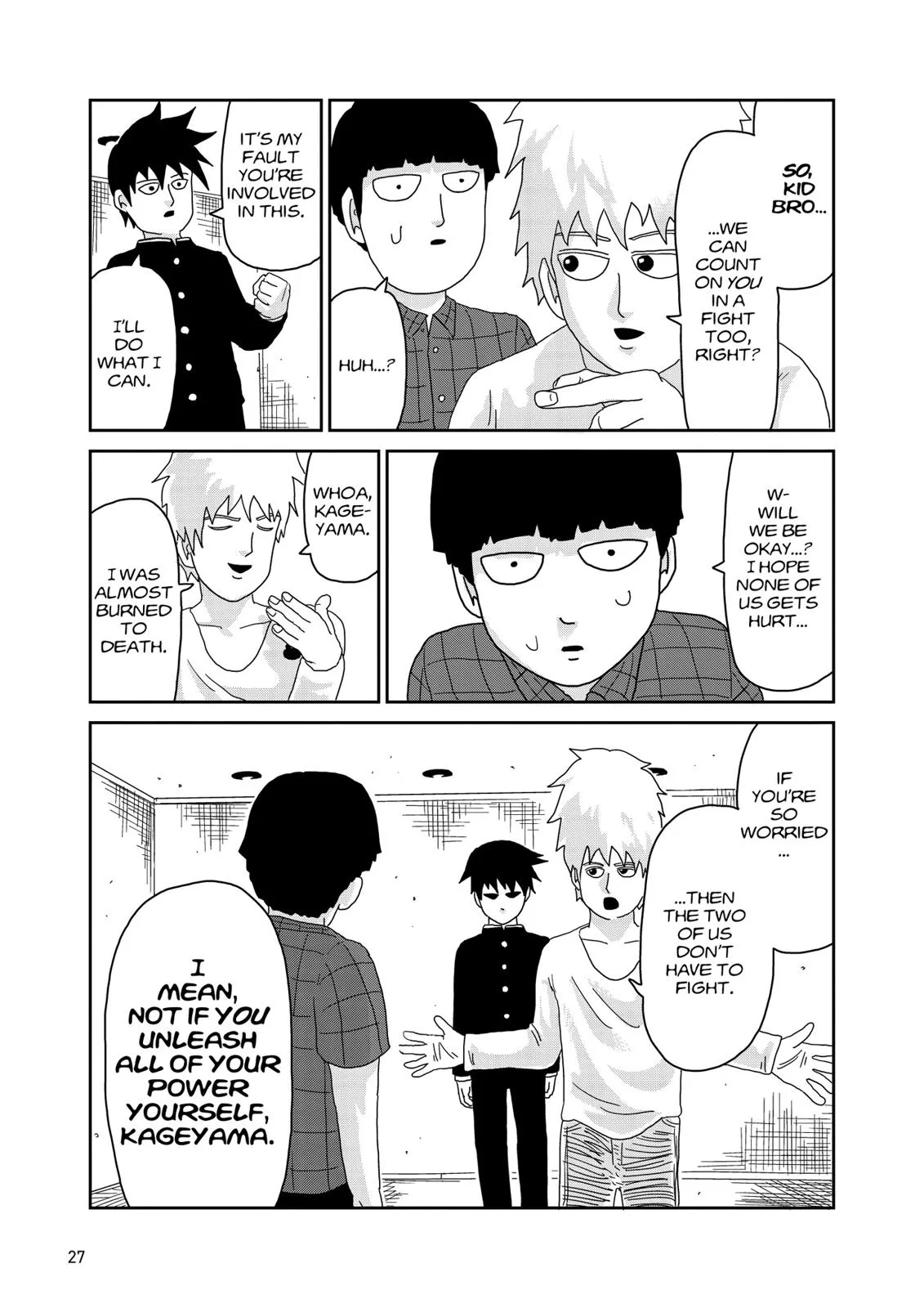 Mob Psycho 100, chapter 45, page 7