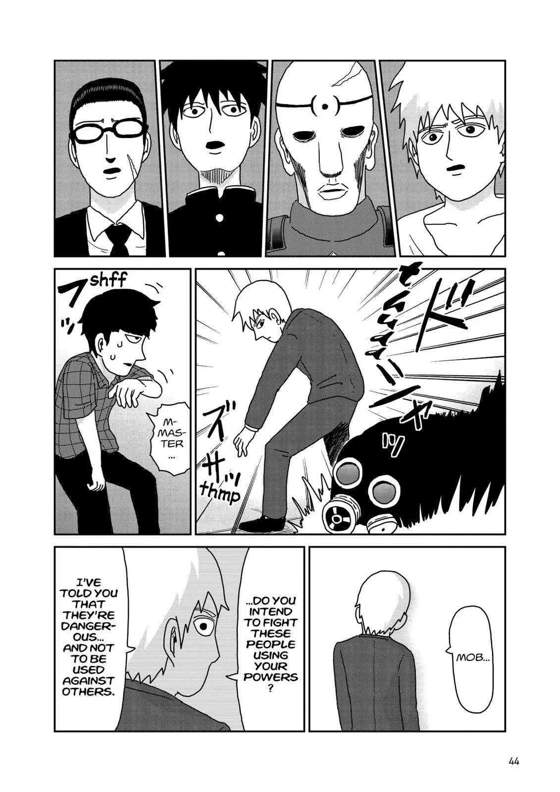 Mob Psycho 100, chapter 45, page 24