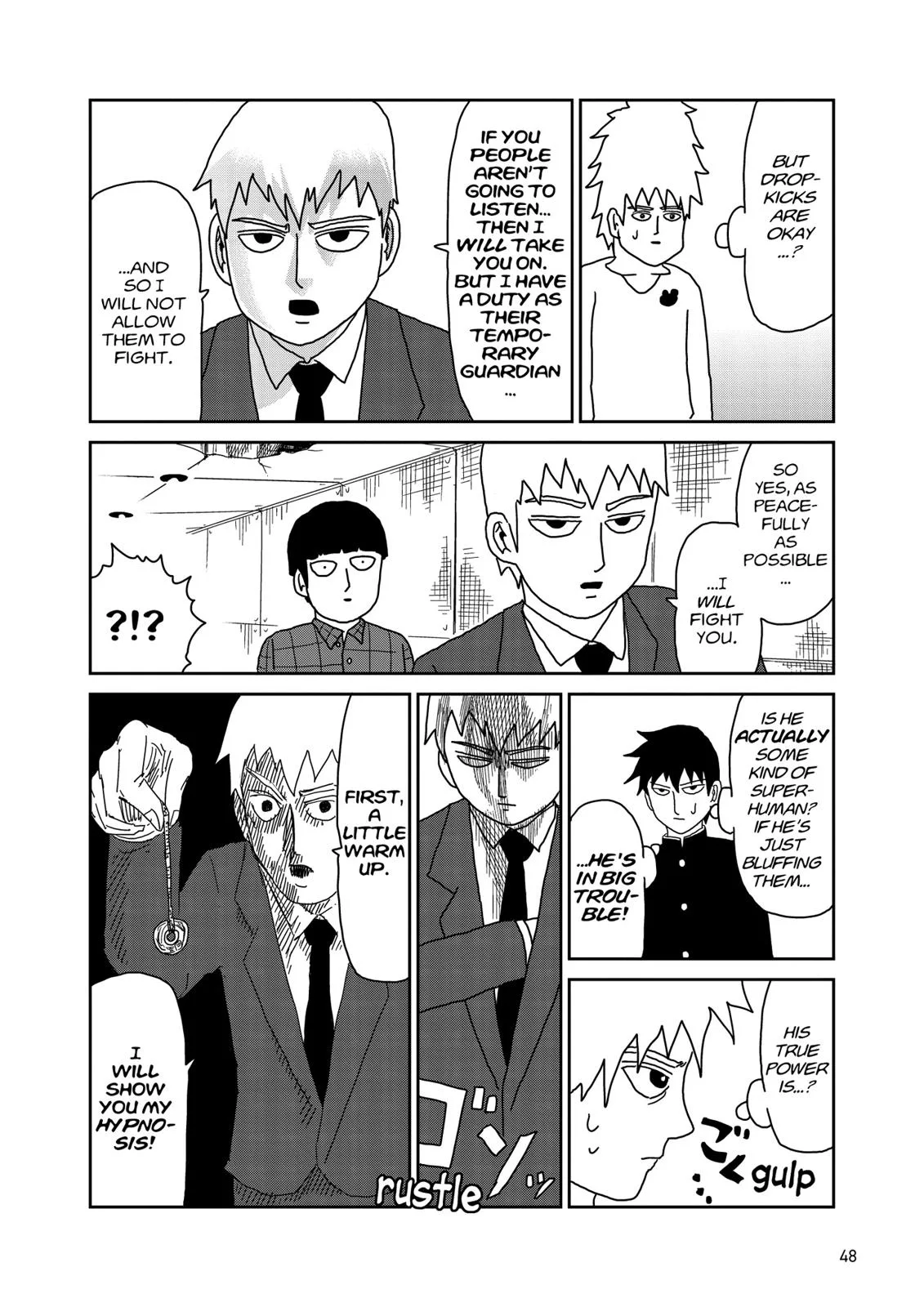 Mob Psycho 100, chapter 45, page 28
