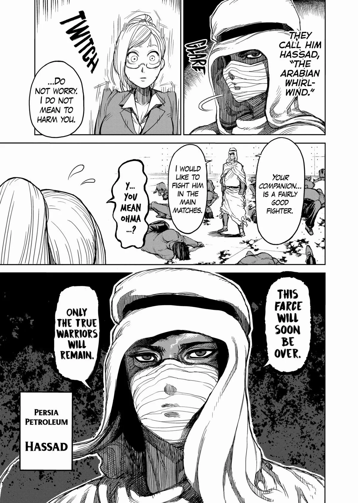 Kengan Ashura, chapter 29, page 13