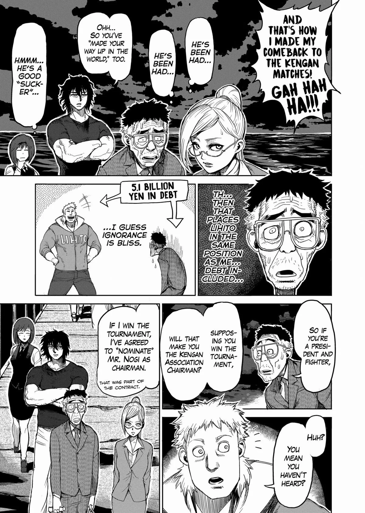 Kengan Ashura, chapter 30, page 5