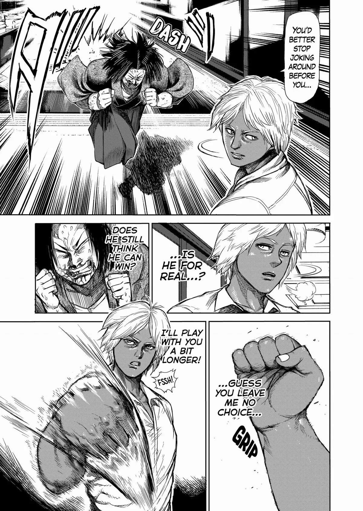 Kengan Ashura, chapter 33, page 10