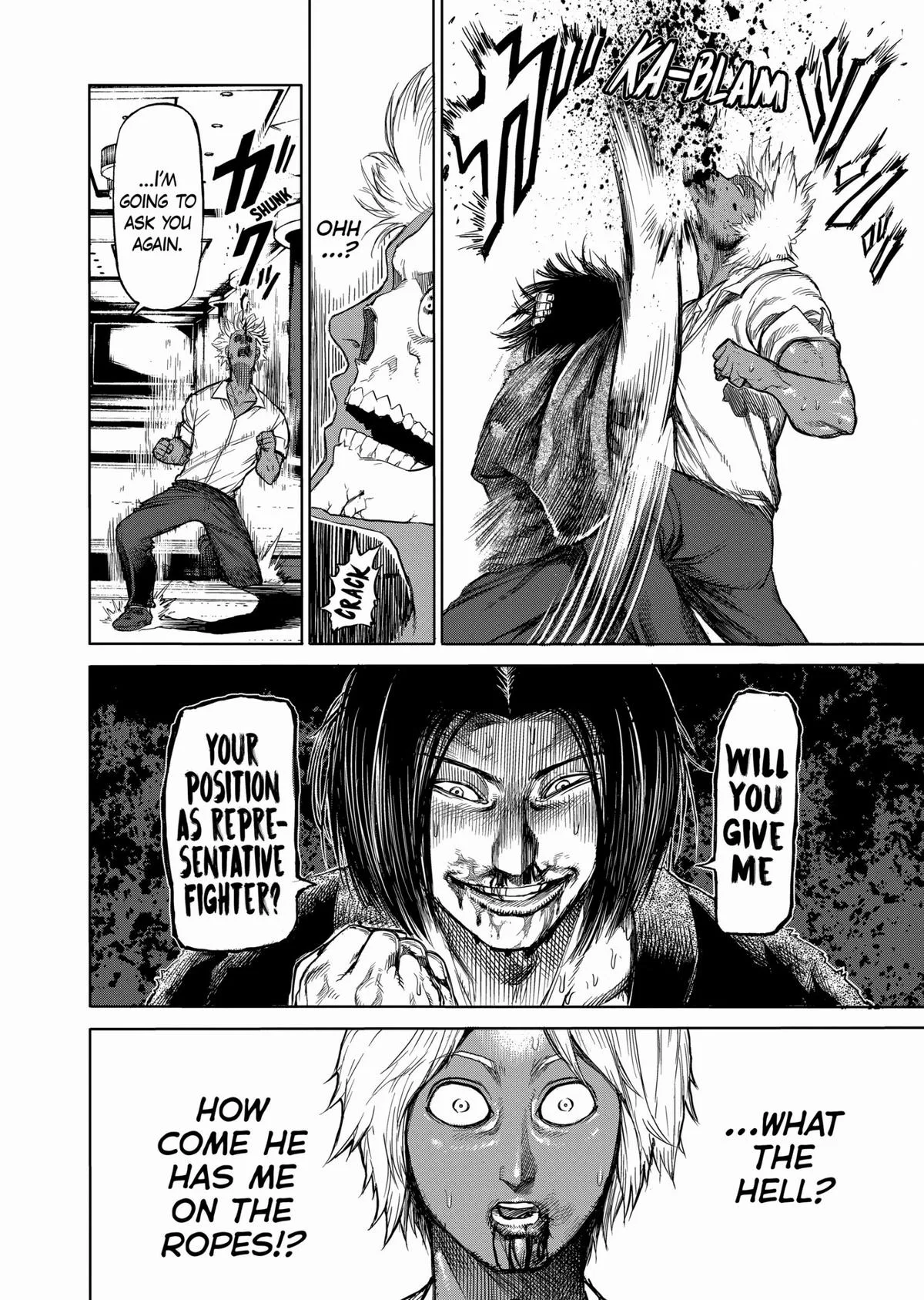 Kengan Ashura, chapter 33, page 13