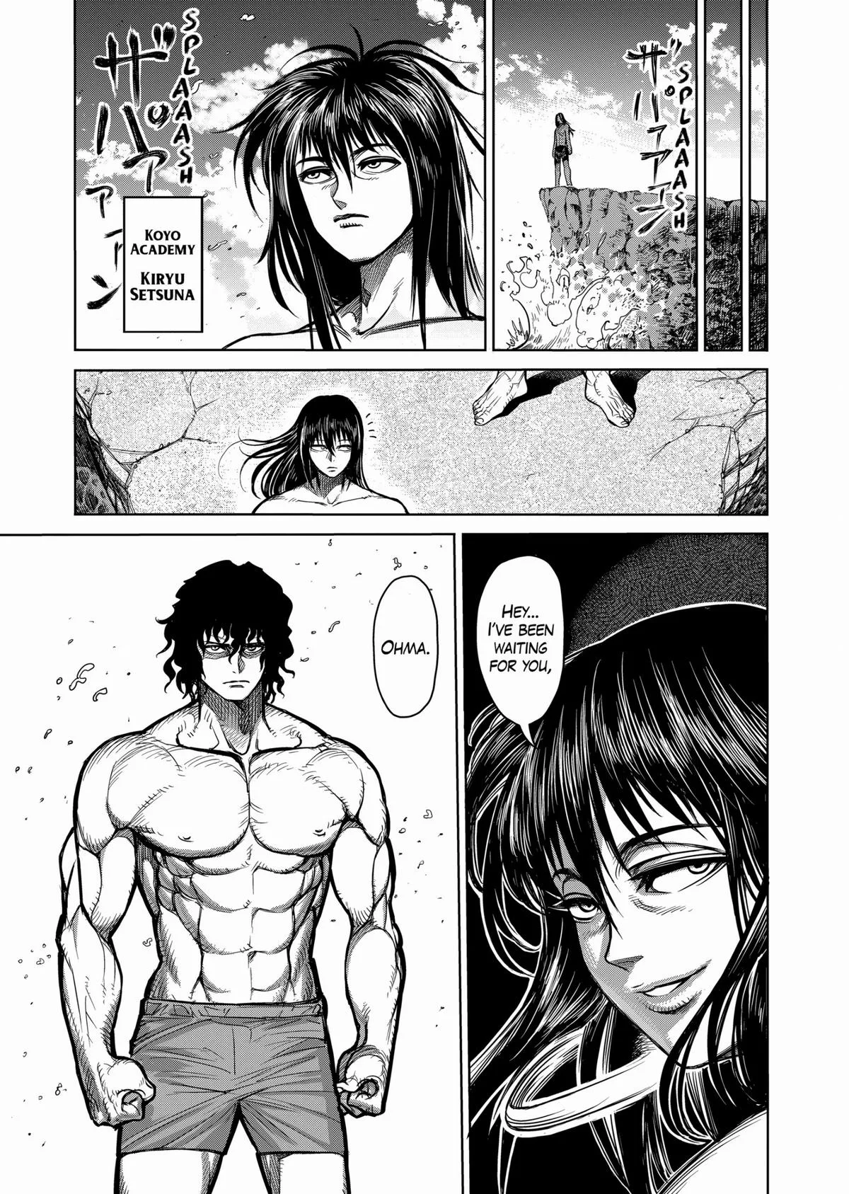 Kengan Ashura, chapter 40.5, page 9