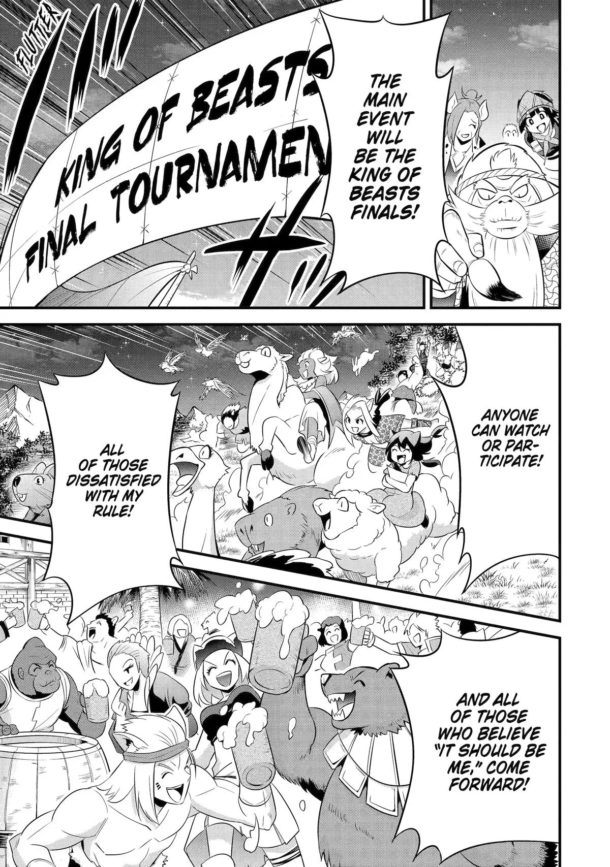 The Beast King Ouma Reconquers the World, chapter 17, page 34