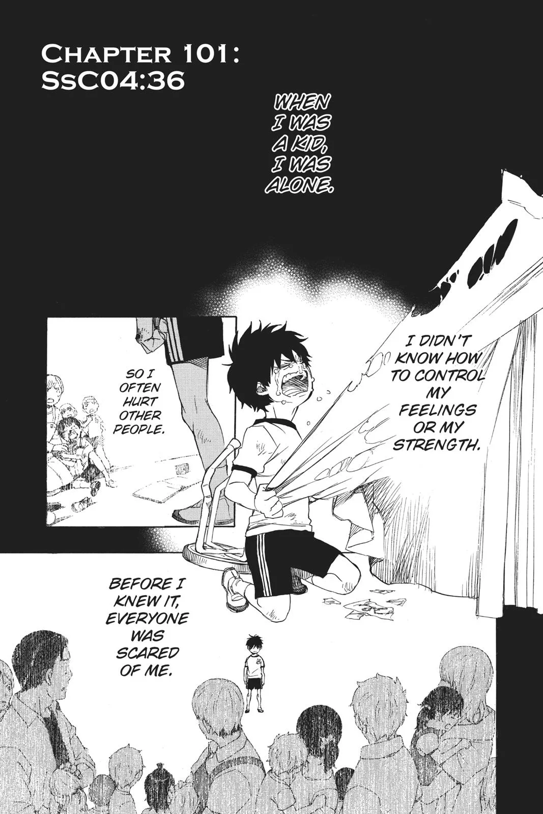 Blue Exorcist, chapter 101, page 1