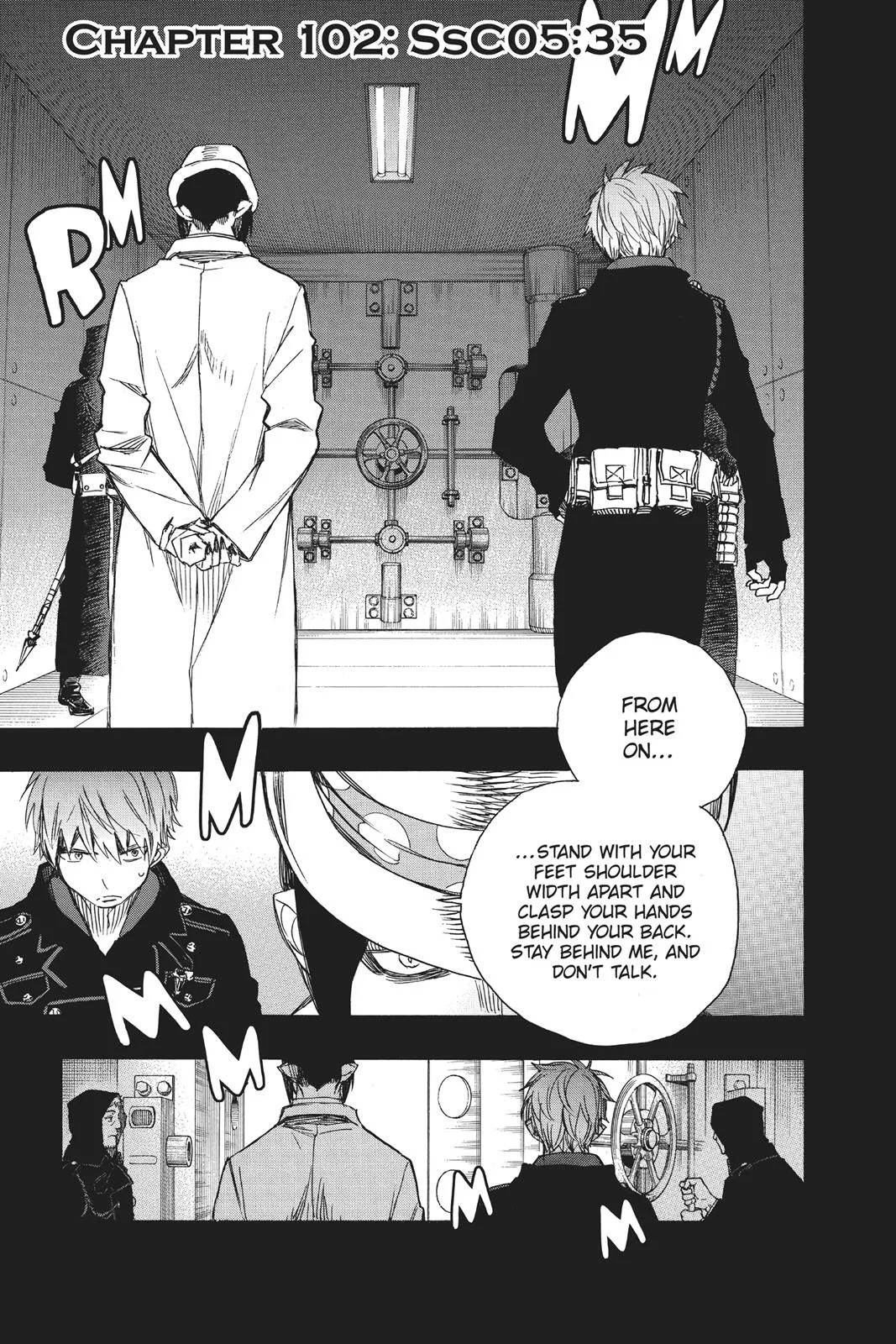 Blue Exorcist, chapter 102, page 1